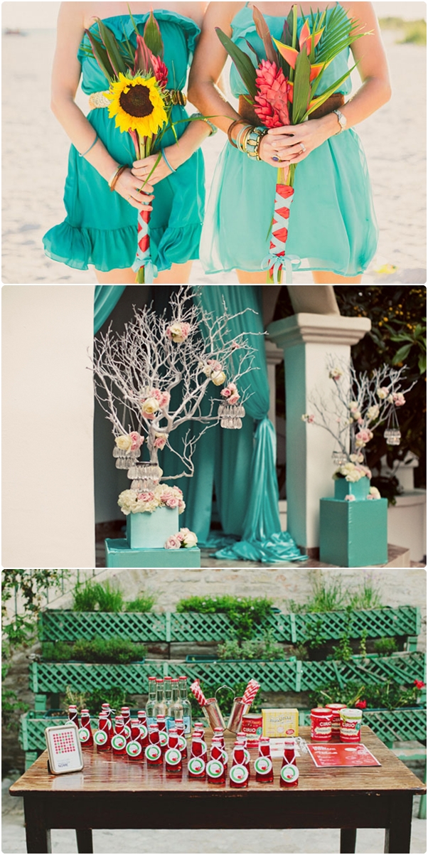 ธีมงานแต่งงานสีเขียว