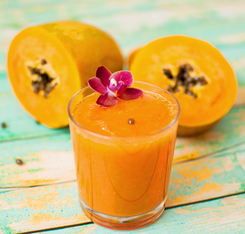 ผิวสวยด้วยมะละกอ