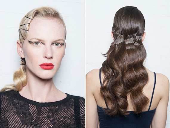 ทำผมด้วยกิ๊บดำ 