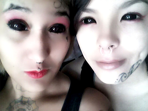 สักลูกตา