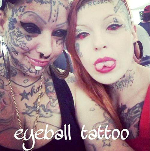 สักลูกตา