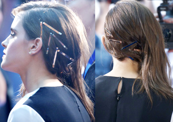 ทำผมด้วยกิ๊บดำ 