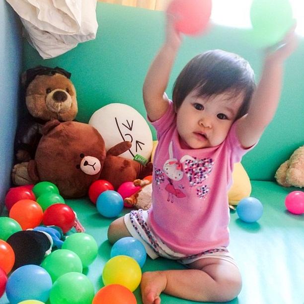  ชมภาพชุด น้องนิริน ลูกสาวหนิง ปณิตา ในวัย 1 ขวบ
