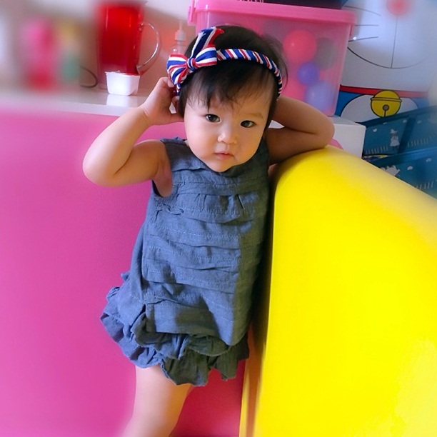 ชมภาพชุด น้องนิริน ลูกสาวหนิง ปณิตา ในวัย 1 ขวบ