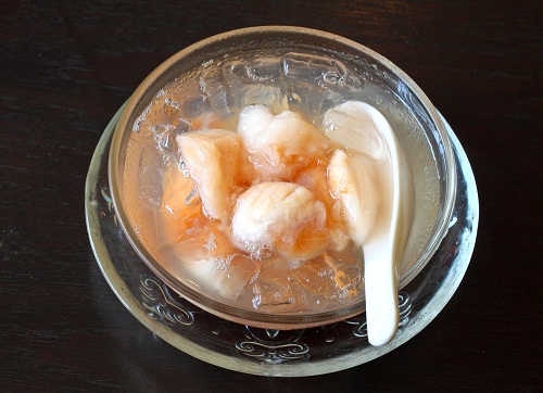 กระท้อนลอยแก้ว หวาน เย็นชื่นใจ