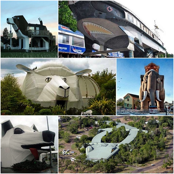 5 สิ่งก่อสร้างรูปสัตว์ สวยแปลกอย่าบอกใคร