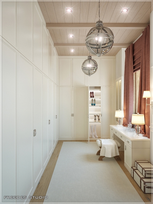  แบบห้องแต่งตัวสไตล์วินเทจสวย ๆ เอาใจสาว ๆ