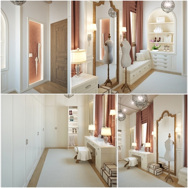  แบบห้องแต่งตัวสไตล์วินเทจสวย ๆ เอาใจสาว ๆ