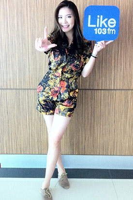 ออน ละอองฟอง ปลื้มฝันเป็นจริงได้จ้อหน้าไมค์	