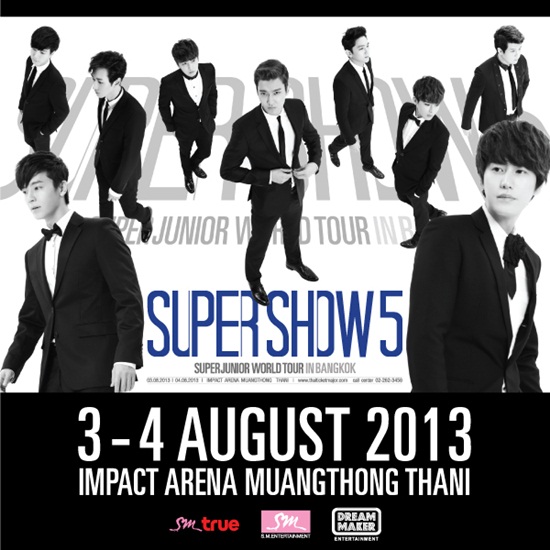 ชีวอน ทวีตชวนเอลฟ์ไทยร่วมคอนเสิร์ต Super Show 5 In Bangkok