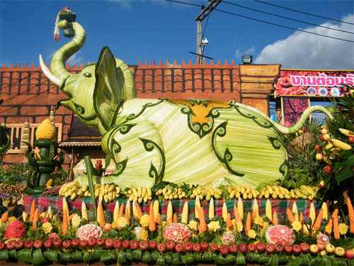 ชวนเที่ยว งานช้างสุรินทร์ 2555 ชมโชว์ช้างสุดอลังการ