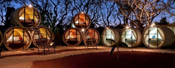   Tubo hotel โรงแรมท่อราคาประหยัดในเม็กซิโก
