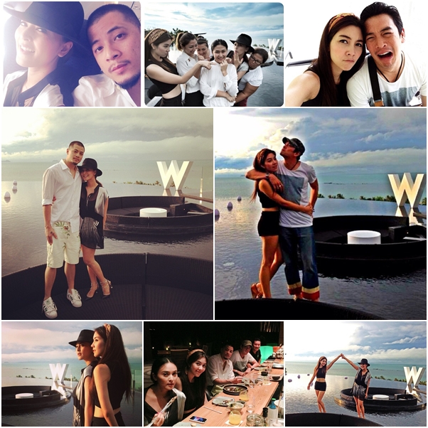  เวย์ นานา ชาคริต วุ้นเส้น ยกก๊วนร่วมงานแต่งที่เกาะสมุย