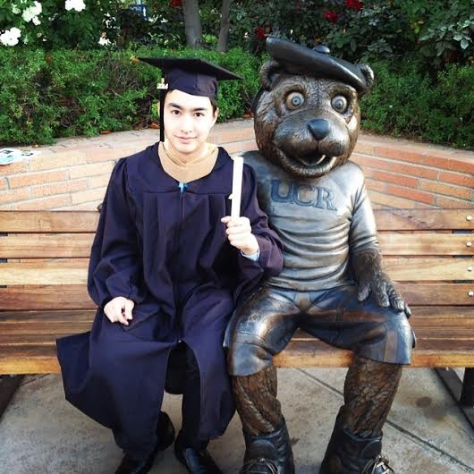 วิน ธาวิน เรียนจบแล้ว คว้าปริญญาโท จาก University of California