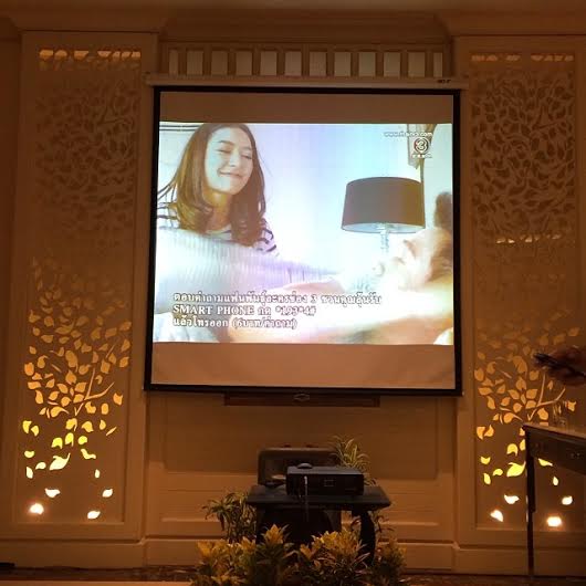 โป๊ป มิว นำทีมนักแสดง ร่วมดูละคร รักออกฤทธิ์ ตอนจบ ในงานช่อง 3