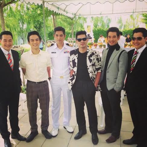 ภาพบวงสรวงละคร บัลลังก์เมฆ อ้อม พิยดา ประกบ หนุ่ม เต๋า มอส