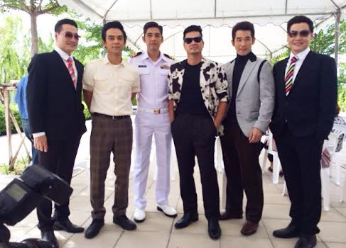 ภาพบวงสรวงละคร บัลลังก์เมฆ อ้อม พิยดา ประกบ หนุ่ม เต๋า มอส