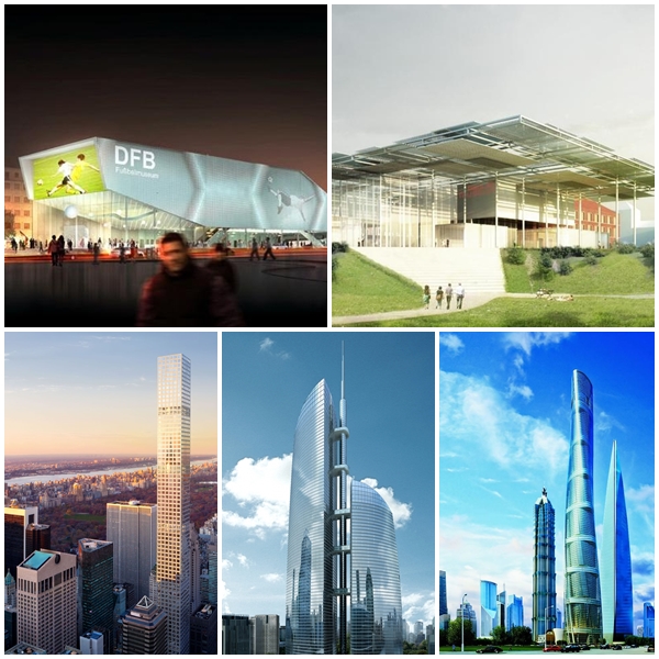 10 อาคารใหม่จากทั่วโลกที่น่าจับตามองในปี 2558