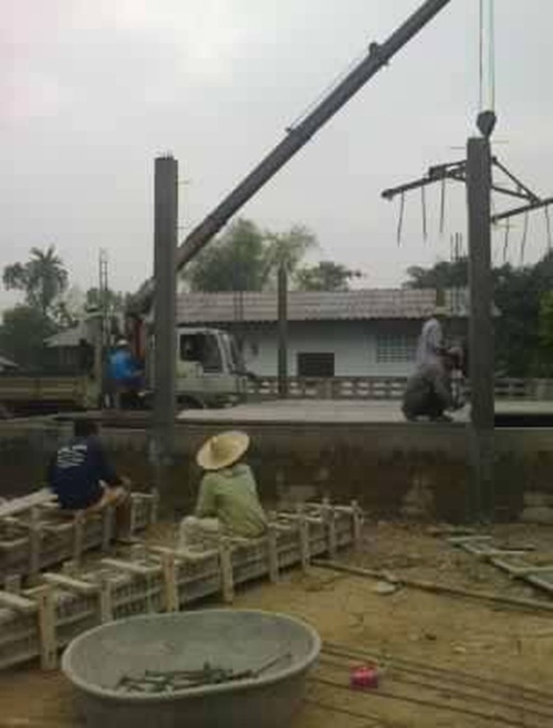 สร้างบ้านใหม่หลังน้อยให้ตายาย เป็นบ้านชั้นเดียวแสนอบอุ่น