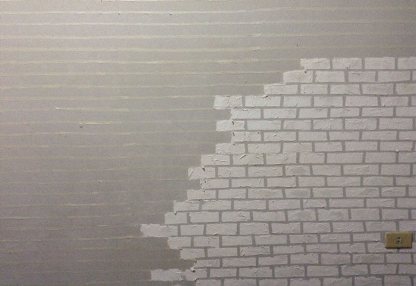 Faux Brick ผนังอิฐปลอม ฉบับ DIY ด้วยตัวเอง