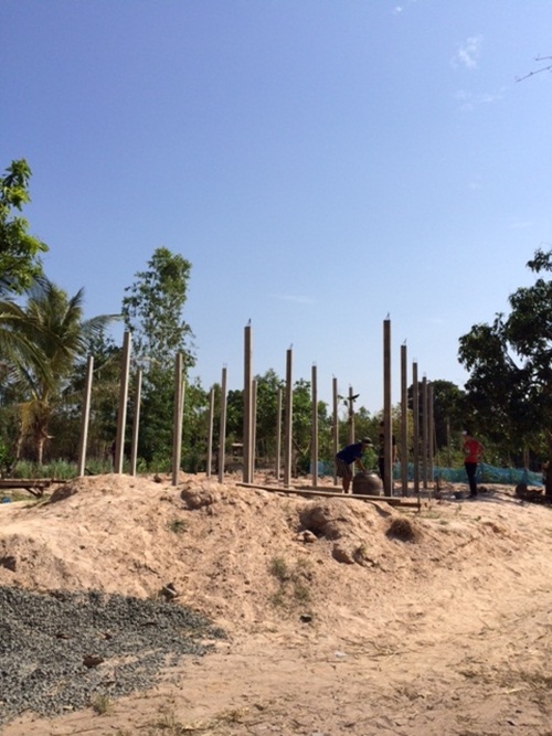 ปลูกบ้านชั้นเดียวหลังเล็ก งบ 5 แสน ด้วยแปลนจาก กรมโยธาฯ