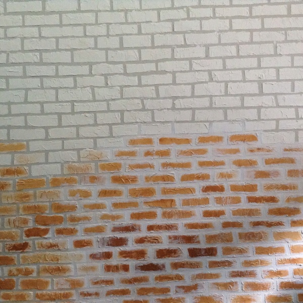 Faux Brick ผนังอิฐปลอม ฉบับ DIY ด้วยตัวเอง