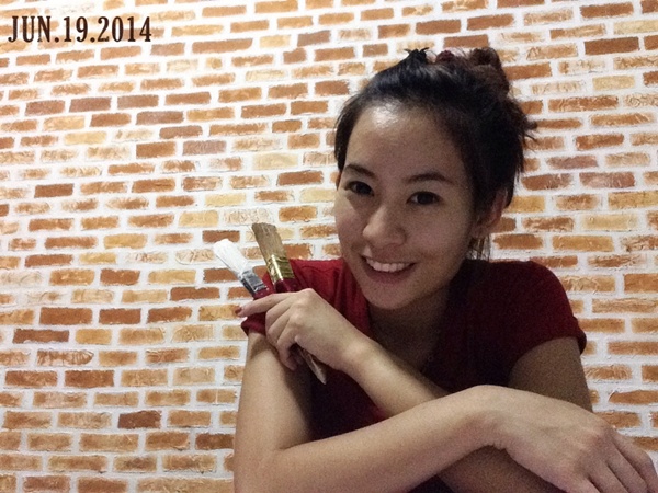 Faux Brick ผนังอิฐปลอม ฉบับ DIY ด้วยตัวเอง