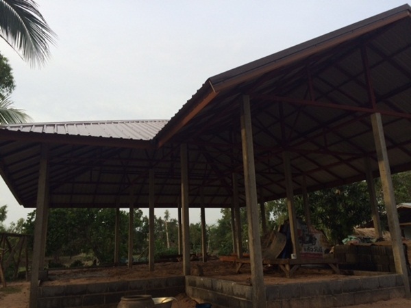 ปลูกบ้านชั้นเดียวหลังเล็ก งบ 5 แสน ด้วยแปลนจาก กรมโยธาฯ