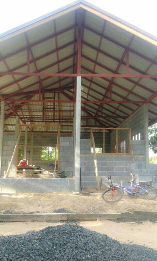 ปลูกบ้านชั้นเดียวหลังเล็ก งบ 5 แสน ด้วยแปลนจาก กรมโยธาฯ