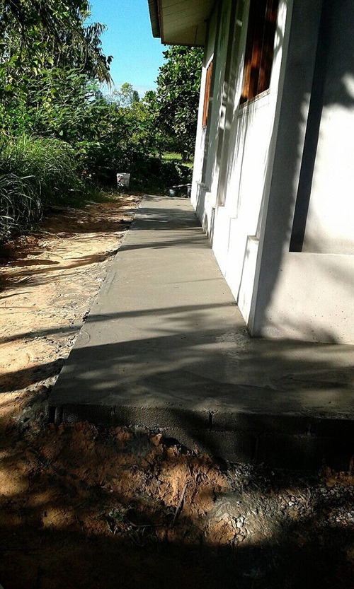 ปลูกบ้านชั้นเดียวหลังเล็ก งบ 5 แสน ด้วยแปลนจาก กรมโยธาฯ