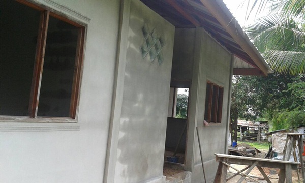 ปลูกบ้านชั้นเดียวหลังเล็ก งบ 5 แสน ด้วยแปลนจาก กรมโยธาฯ