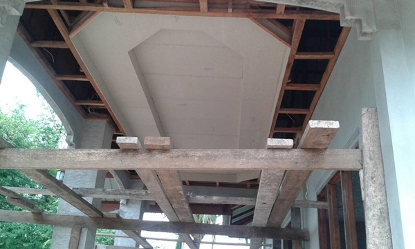 ปลูกบ้านชั้นเดียวหลังเล็ก งบ 5 แสน ด้วยแปลนจาก กรมโยธาฯ