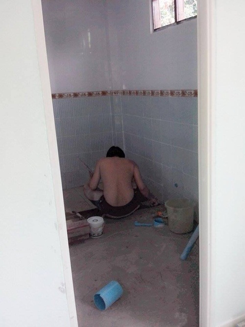 สร้างบ้านใหม่หลังน้อยให้ตายาย เป็นบ้านชั้นเดียวแสนอบอุ่น