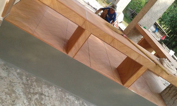 ปลูกบ้านชั้นเดียวหลังเล็ก งบ 5 แสน ด้วยแปลนจาก กรมโยธาฯ