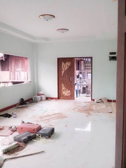 สร้างบ้านใหม่หลังน้อยให้ตายาย เป็นบ้านชั้นเดียวแสนอบอุ่น