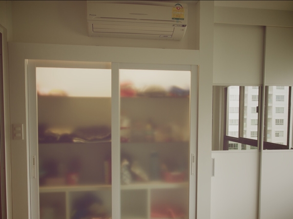 แต่งคอนโดสไตล์ Loft โชว์ปูนขัดมันเท่ ๆ
