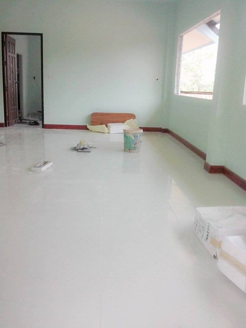 สร้างบ้านใหม่หลังน้อยให้ตายาย เป็นบ้านชั้นเดียวแสนอบอุ่น