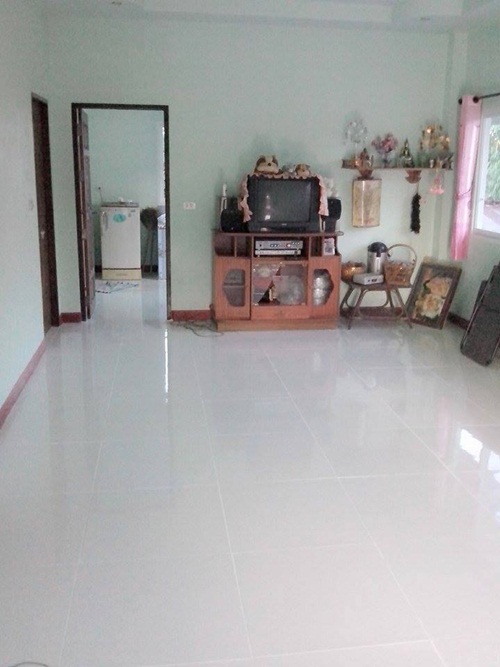 สร้างบ้านใหม่หลังน้อยให้ตายาย เป็นบ้านชั้นเดียวแสนอบอุ่น