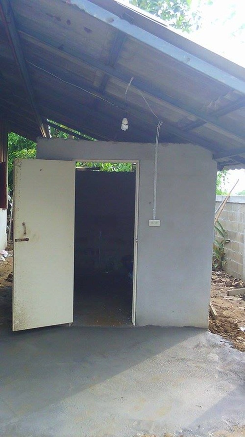 สร้างบ้านใหม่หลังน้อยให้ตายาย เป็นบ้านชั้นเดียวแสนอบอุ่น