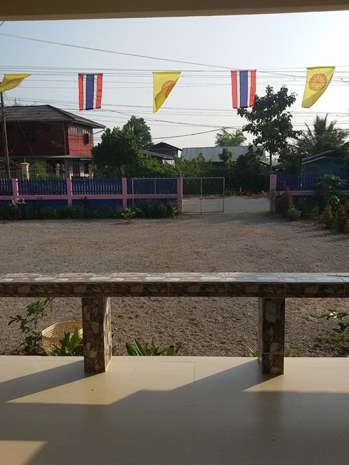 สร้างบ้านใหม่หลังน้อยให้ตายาย เป็นบ้านชั้นเดียวแสนอบอุ่น