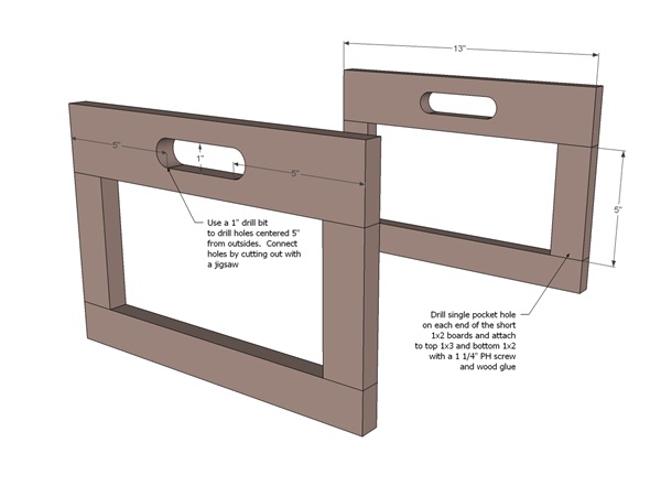 DIY กระดานดำเป็นกล่องปลูกต้นไม้วินเทจ