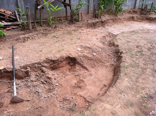 ขุดบ่อปลาคาร์พเองแบบไม่ได้ตั้งใจ ผลงานเจ๋งไปเลย