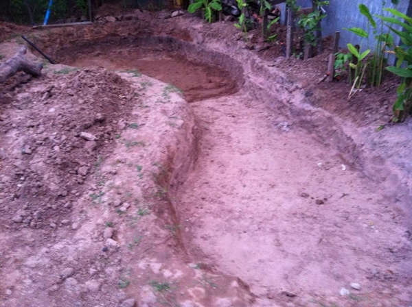 ขุดบ่อปลาคาร์พเองแบบไม่ได้ตั้งใจ ผลงานเจ๋งไปเลย