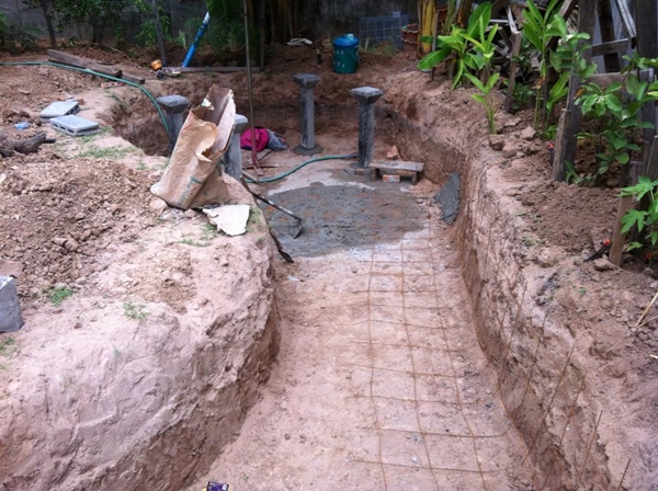 ขุดบ่อปลาคาร์พเองแบบไม่ได้ตั้งใจ ผลงานเจ๋งไปเลย