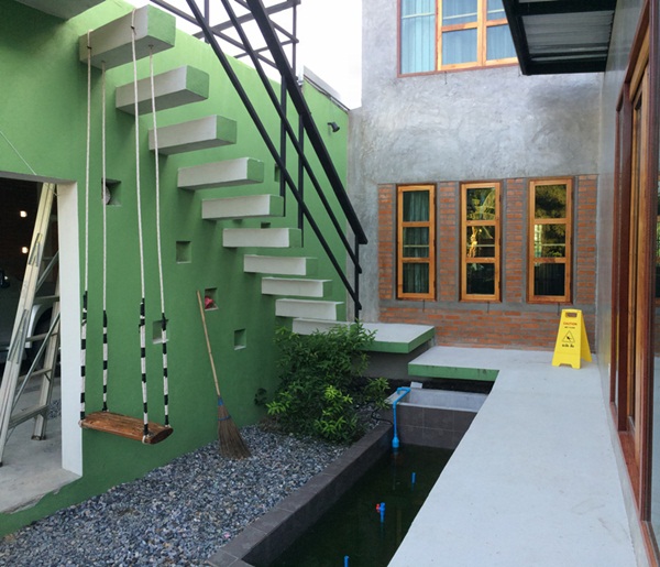 บ้านปูนเปลือย 3 ห้องนอน 4 ห้องน้ำ งบ 1.3 ล้าน