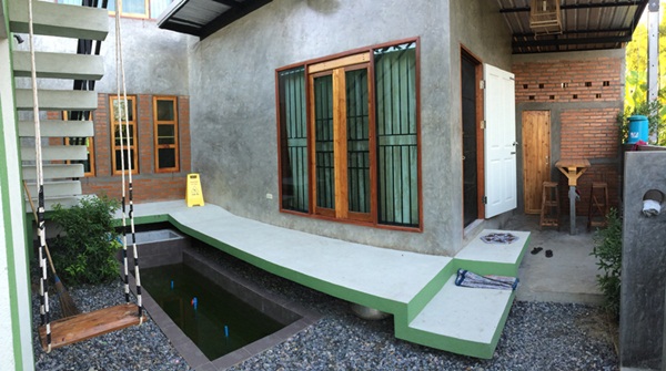 บ้านปูนเปลือย 3 ห้องนอน 4 ห้องน้ำ งบ 1.3 ล้าน