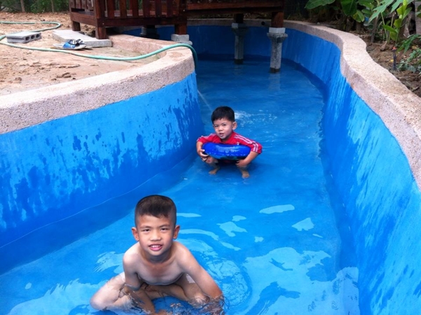 ขุดบ่อปลาคาร์พเองแบบไม่ได้ตั้งใจ ผลงานเจ๋งไปเลย