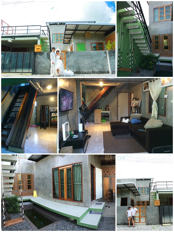 บ้านปูนเปลือย 3 ห้องนอน 4 ห้องน้ำ งบ 1.3 ล้าน