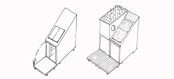 บ้านหลังเล็ก บ้านจิ๋วสุดเจิด มีครบทุกอย่างบนพื้นที่เพียง 17 ตร.ม.
