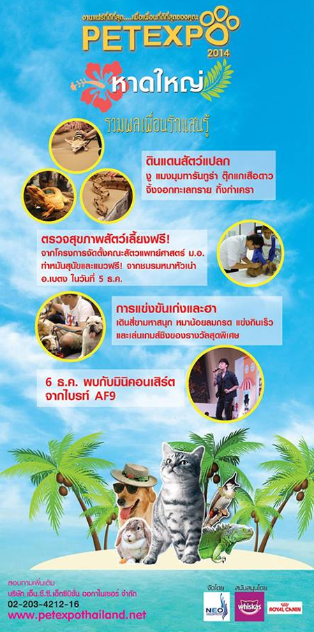 Pet Expo หาดใหญ่ 2014 รวมพลเพื่อนแสนรู้